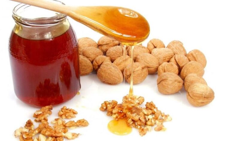 honing en walnoten voor prostatitis