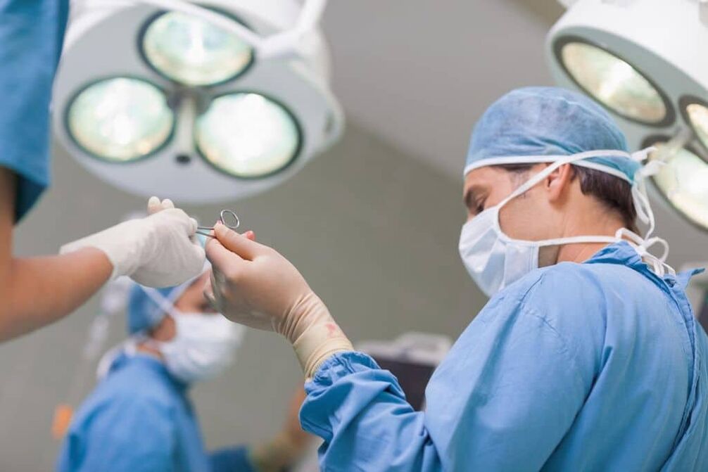 chirurgische behandeling van prostatitis